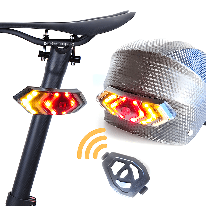 Clignotant velo pour Casque 32 LED integrees visible a 100 metres Bike in Light