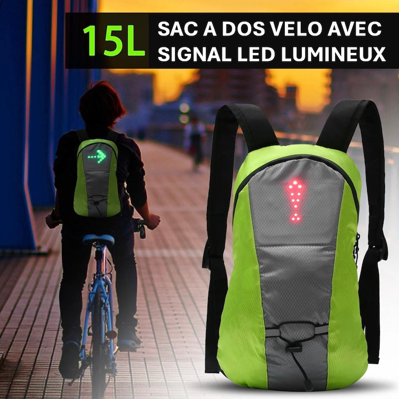 Visuel Sac à dos avec cycliste