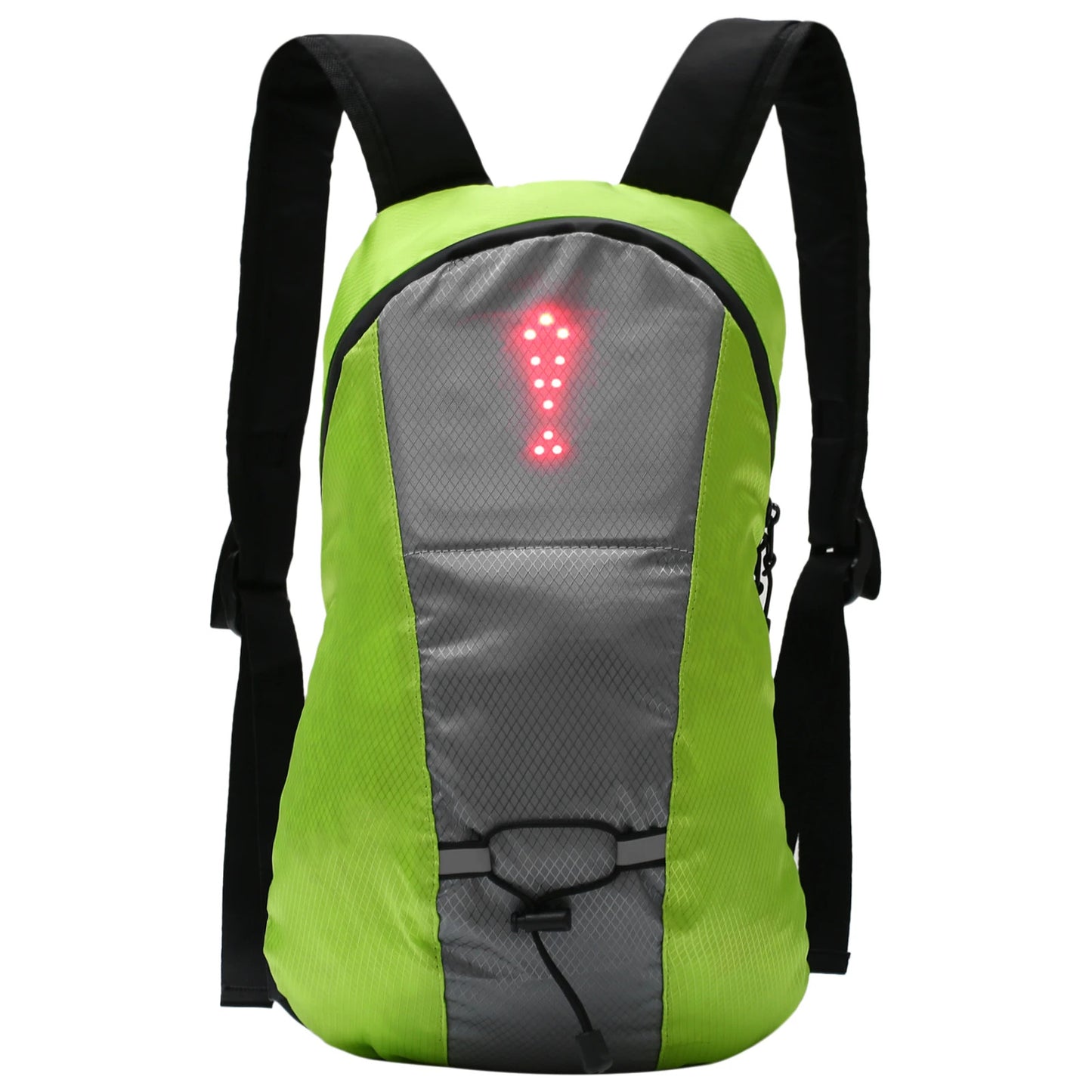 Sac à dos vélo jaune LED