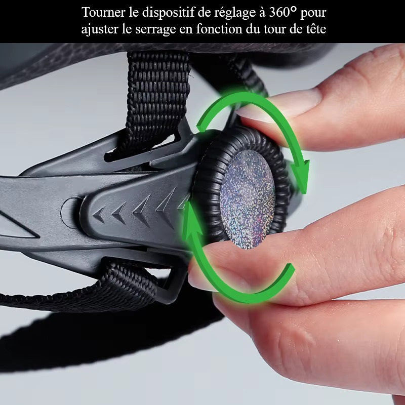 Casque de vélo ultraléger avec LED, respirant et coloré