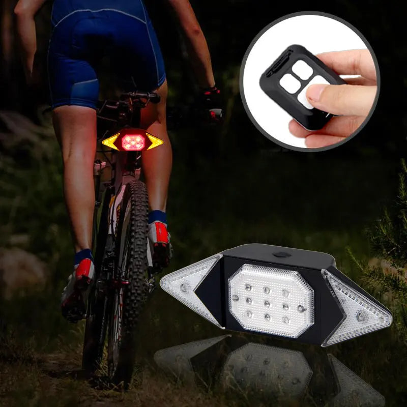 Kit clignotants lumineux pour vélo sans fil - Les accessoires de
